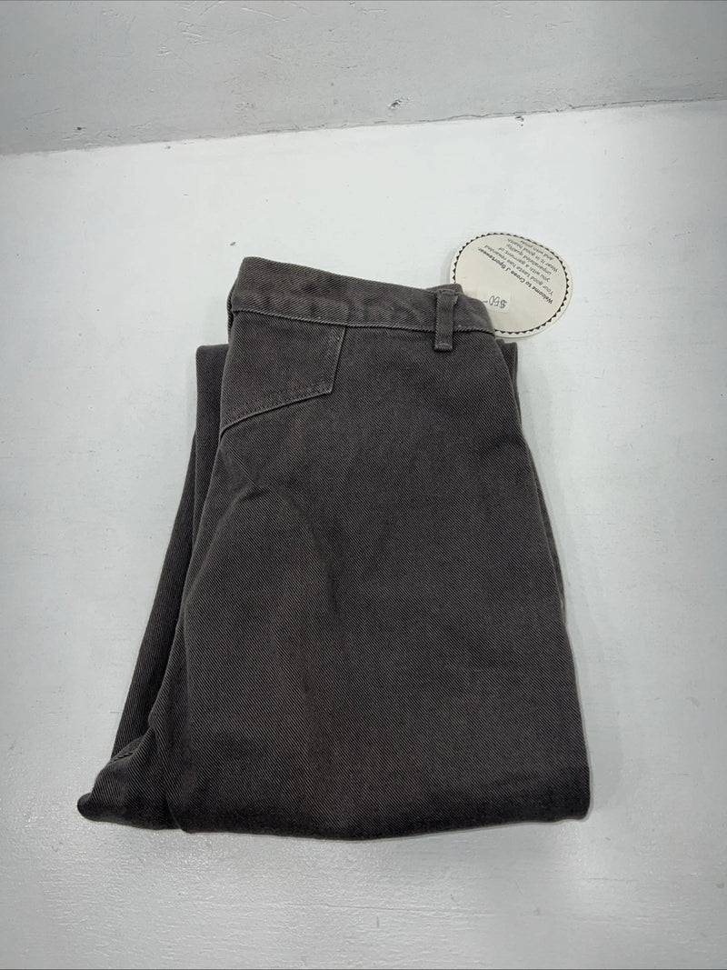 New Women’s Grey Cross J Denim Jean No Back Pockets. 15/16x34 K-15