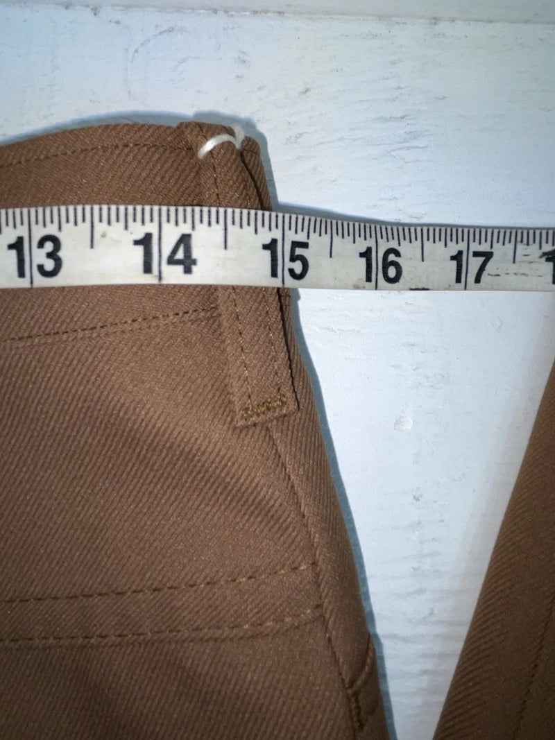 New Vintage Brown Dickson Jenkins Polyester Pants #5515 OO-83