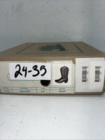 New Children’s Black Smoky Mountain Cowboy Boots. 1117 C 9.5 9 1/2. 24-35