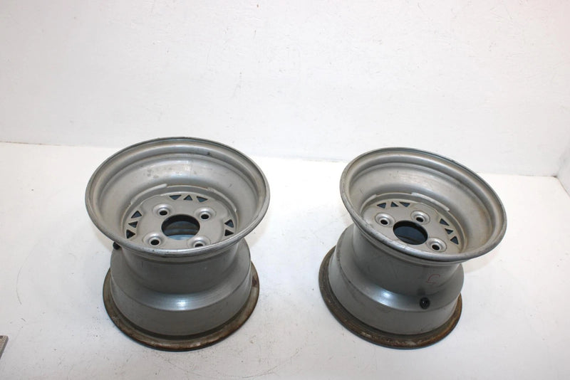 1999 Polaris Big Boss 500 Oem Rear Wheel Rim Pair (10x8.5) 1520183-486 AP71