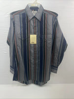 New Men’s ELY Cattleman Multiple Color Long Sleeve Pearl 15.5 X 34 Medium B-102