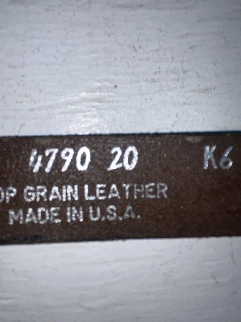 New Brown Genuine Leather Wrangler 26” Belt #4790 NN-28