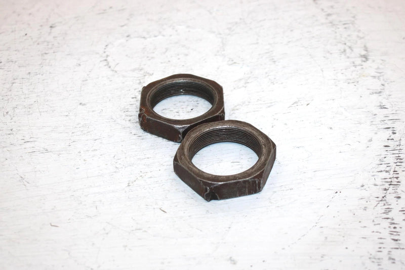 1980 Honda Atc110 Oem Axle Jam Nut Pair 90307-968-000 AH74