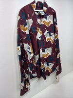 New Women’s Cowboy Threads Multicolor Long Sleeve Button Up XL II-45