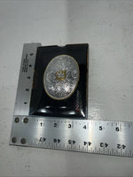 New Women’s Nocona Gold Silver “G” Belt Buckle. 37572-G A-115