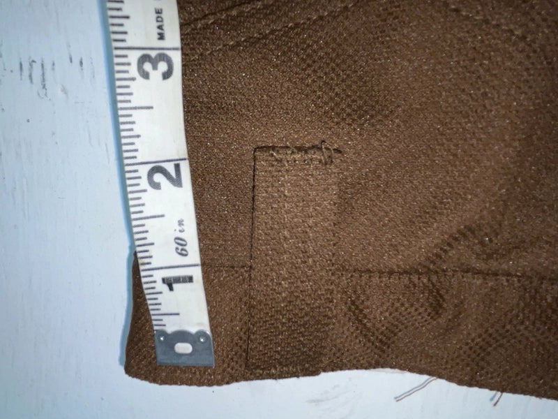 New Vintage Brown Polyester Pants #845003 XX-20