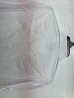 New Men’s ELY Cattleman White Long Sleeve Pearl Snap 16.5 X 34 Large X-38