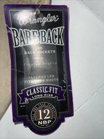 New Women’s Tan Bareback Wrangler Classic Fit Denim Jeans. 13/14x32 H-19