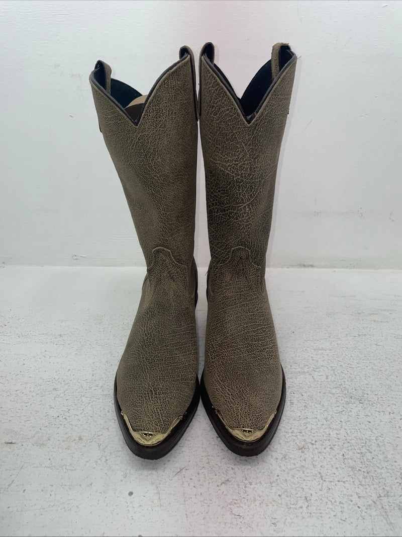 New Men’s Brown Texas Brand Cowboy Boots. 7649 8 E E. 3-143