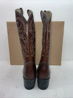 New Men’s Brown Texas Brand Cowboy Boots. M 311 9.5 9 1/2 D. 5-11