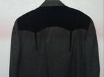 New Men’s Circle S Grey Suit Jacket 48L #25832 X-610
