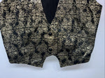 New Women’s Congress Classics Gold Black Western Show Vest Large E-606