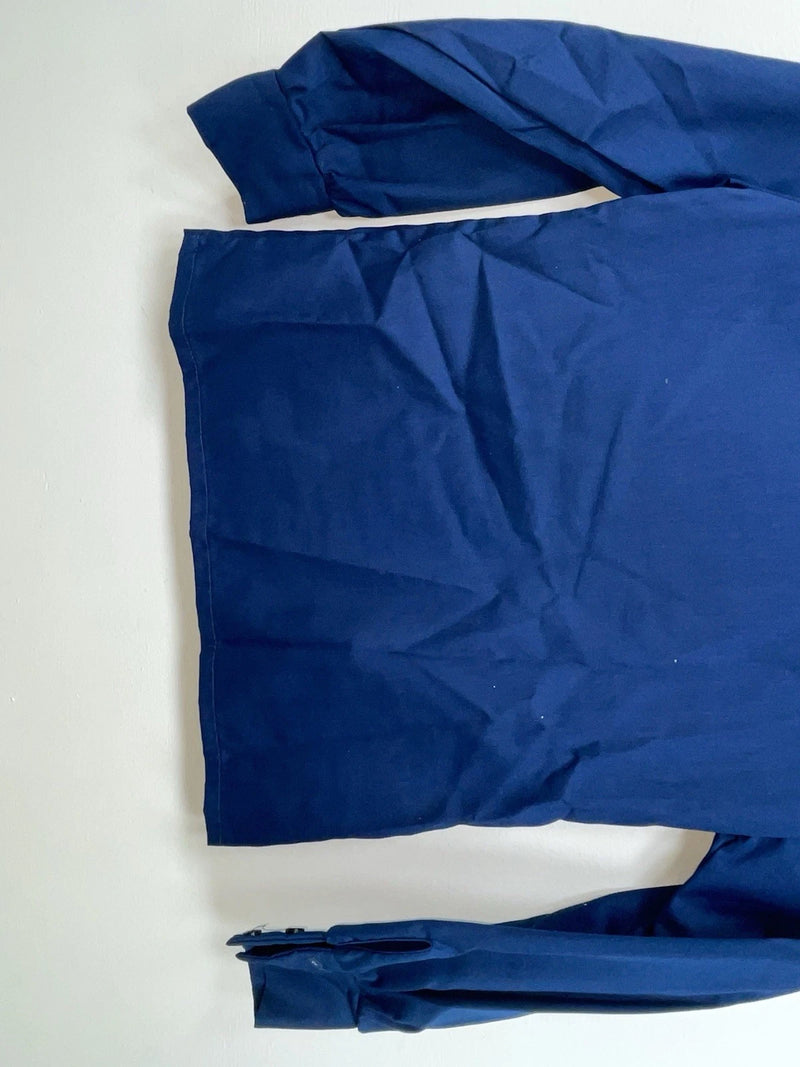 New Women’s Blue Fenton Long Sleeve Button Up Shirt #15328 3B-107