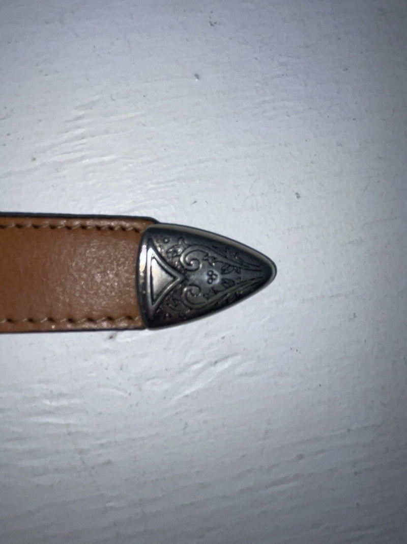 New Brown Genuine Leather Chambers 25” Belt NN-44