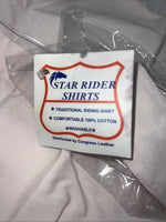 New Women’s Pink Star Rider Traditional Riding Shirt. Size 20 #11449 A-136