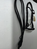 New Silver Fox Black Full Weymouth Show Bridle #20-05677-2-0 BB-36 