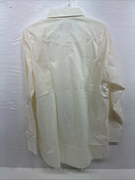 New Men’s Panhandle Slim Yellow Long Sleeve Strip Pearl Snap XL J-47