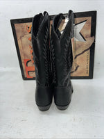 New Women’s Black Texas Brand Cowboy Boots. 4870 7 M. 18-27