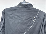 New Women’s Mine & Bills Black Design Long Sleeve Button Up Large MM-126