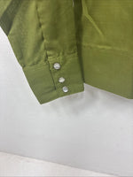 New Women’s Rockmount Green Long Sleeve Pearl Snap Size 32 KK-24