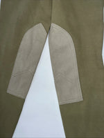 New Women’s Green Cotton Naturals English Riding Breeches. 26 L 83559 D-76