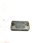 90-93 Polaris Trail Boss 350L 4X4 OEM Master Cylinder Cover 5630338 AP194