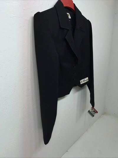 New Women’s Black Dickson Jenkins Short Jacket 16 #7911 WW-28