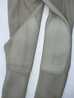 New Childrens Sport Rider Tan Knee Patch English Breeches. 8 #041565 A-143