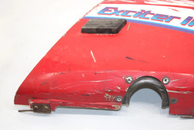 92 Yamaha Exciter Ii Le Ex570es Oem Hood 4, Red/White 88S-2198H-00-00 SY19