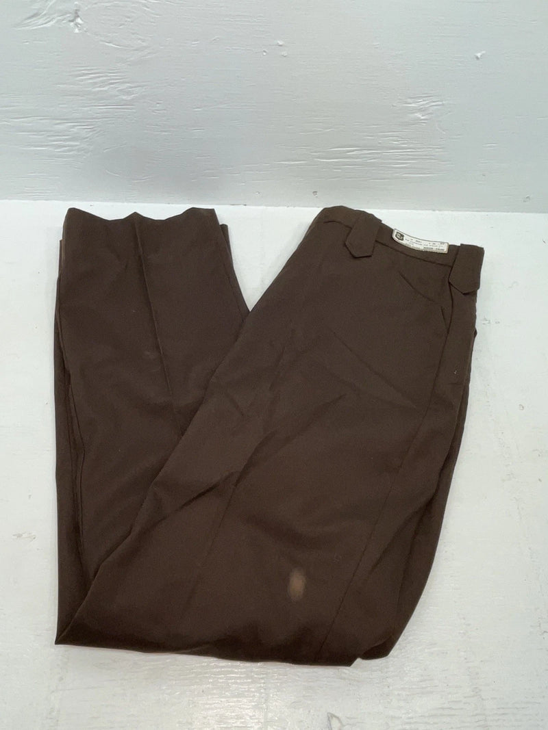 New Vintage Brown Dickson Jenkins Polyester Pants #2641 XX-71