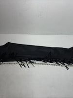 New Black 1849 Authentic Ranchwear Chaps With Fringe Adjustable Waist 30” N-46