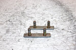 1999 Polaris 500 Indy Oem Front Bumper Support Stud Plate Pair 1012648 SP50