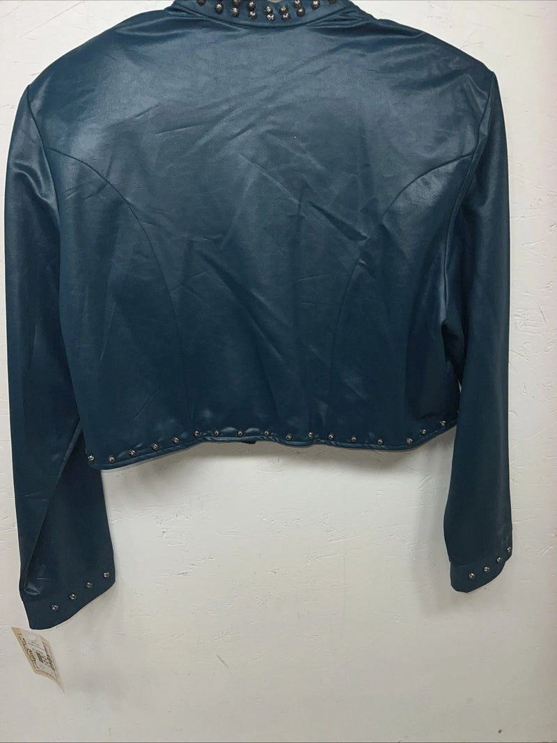 New Women’s Turquoise 1849 Authentic Ranchwear Show Short Jacket XL WW-46