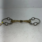 New Kelly Silver Star 5” Smooth Mouth Gag Snaffle Bit #25903 BB-502