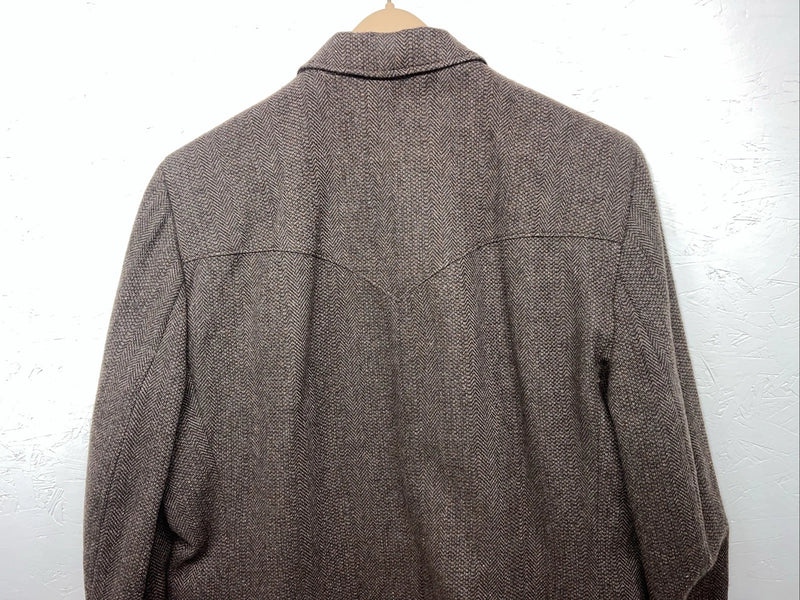 New Men’s Pioneer Wear Brown Suit Jacket 44L #12527 X-605