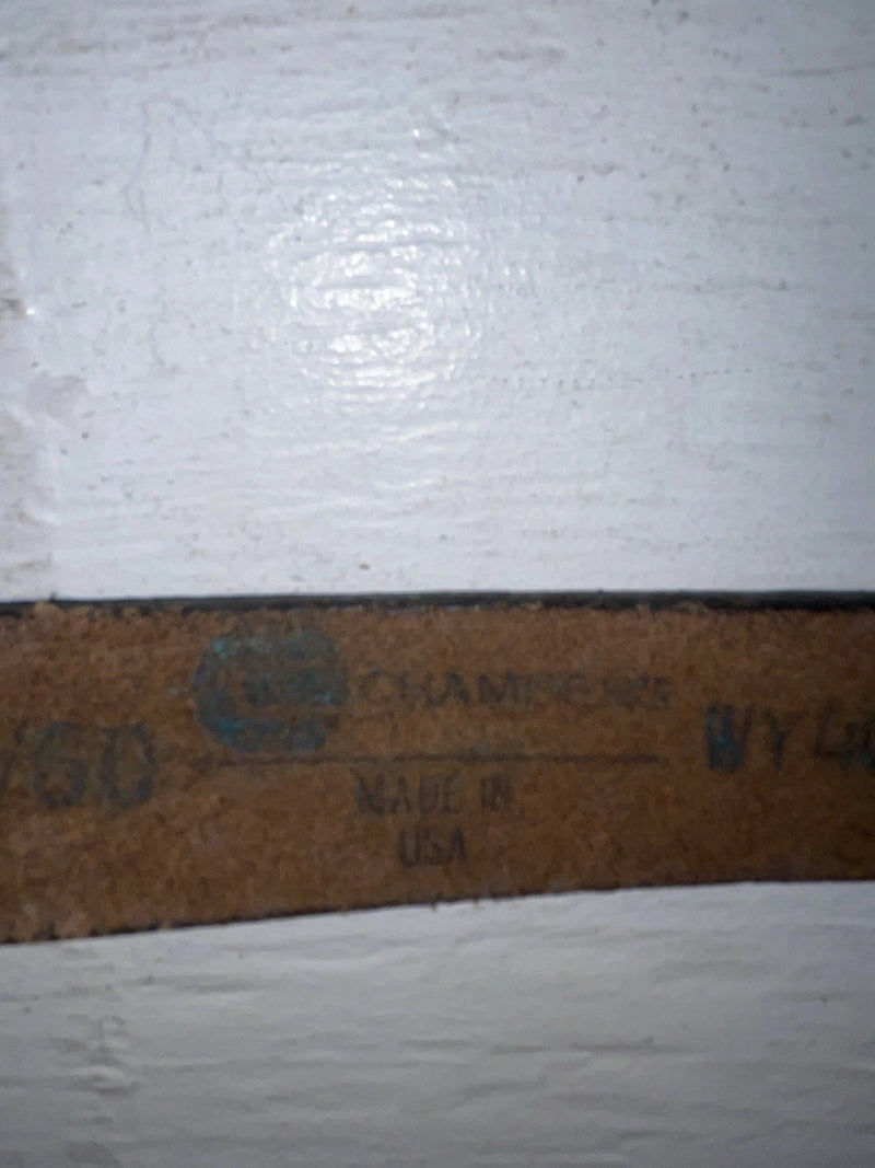 New Brown Genuine Leather Chambers Tooled 24” Belt #WY402 NN-10