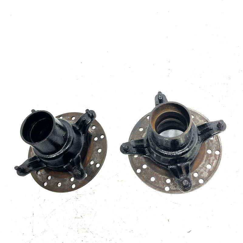 91 Polaris Trail Boss 350L 2x4 OEM Front Hub Pair W/Brake Disc 5130682 AP227