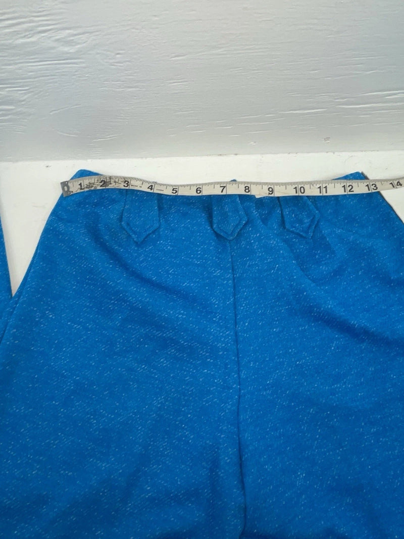 New Vintage Blue Panhandle Slim Polyester Pants #1238 SS-25