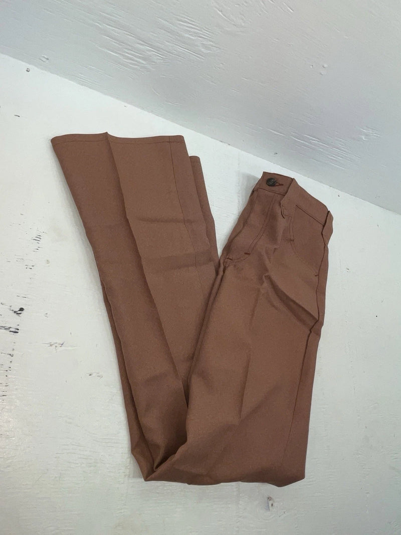 New Vintage Orange Lee Polyester Pants #2032628 OO-77