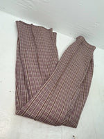 New Vintage Red Checkered Panhandle Slim Polyester Pants #8072 VV-107