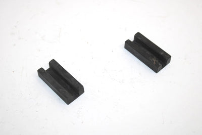 Ski-doo Oem Black Rail Reinforcement Stopper (Pair) 572084800 Q4687