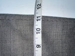New Vintage Black Speckled Circle S Polyester Pants #CP6740 XX-113