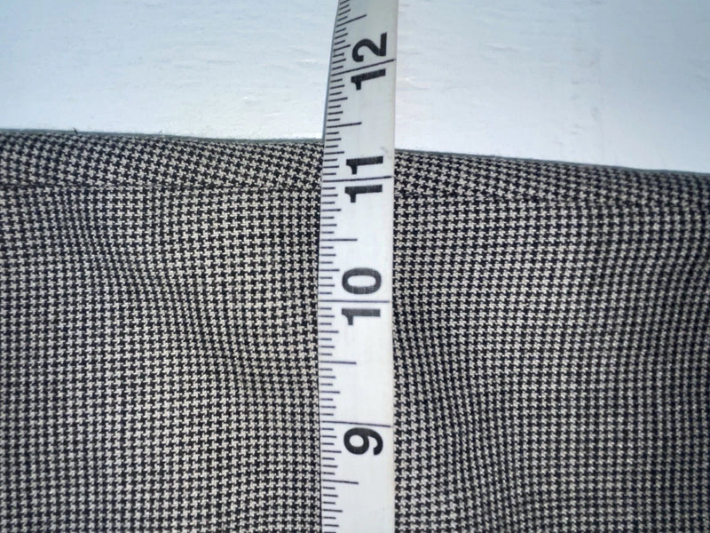 New Vintage Black Speckled Circle S Polyester Pants #CP6740 XX-113