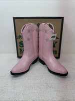 New Kids Pink With Fringe Smoky Mountain Cowboy Boots. 1058 C 13.5 13 1/2. 23-67