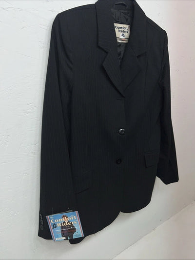New Women’s Comfort Riders Black Hunt Meister Riding Coat 10 Long JJ-609