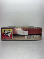 New Men’s Brown Texas Brand Cowboy Boots. 7864 9.5 9 1/2 D. 5-41