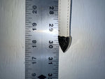 New White Genuine Leather Acme Silver Pendent 24” Belt #AB441 NN-41