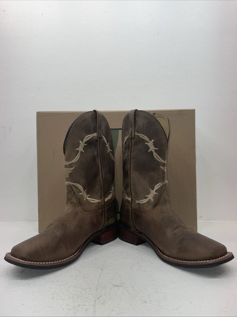 New Men’s Brown Smoky Mountain Cowboy Boots. 4075 9.5 9 1/2 E E. 6-97