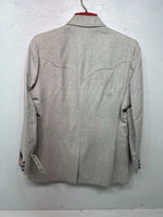 New Men’s Pioneer Wear White Suit Jacket 40 #12007 W-604
