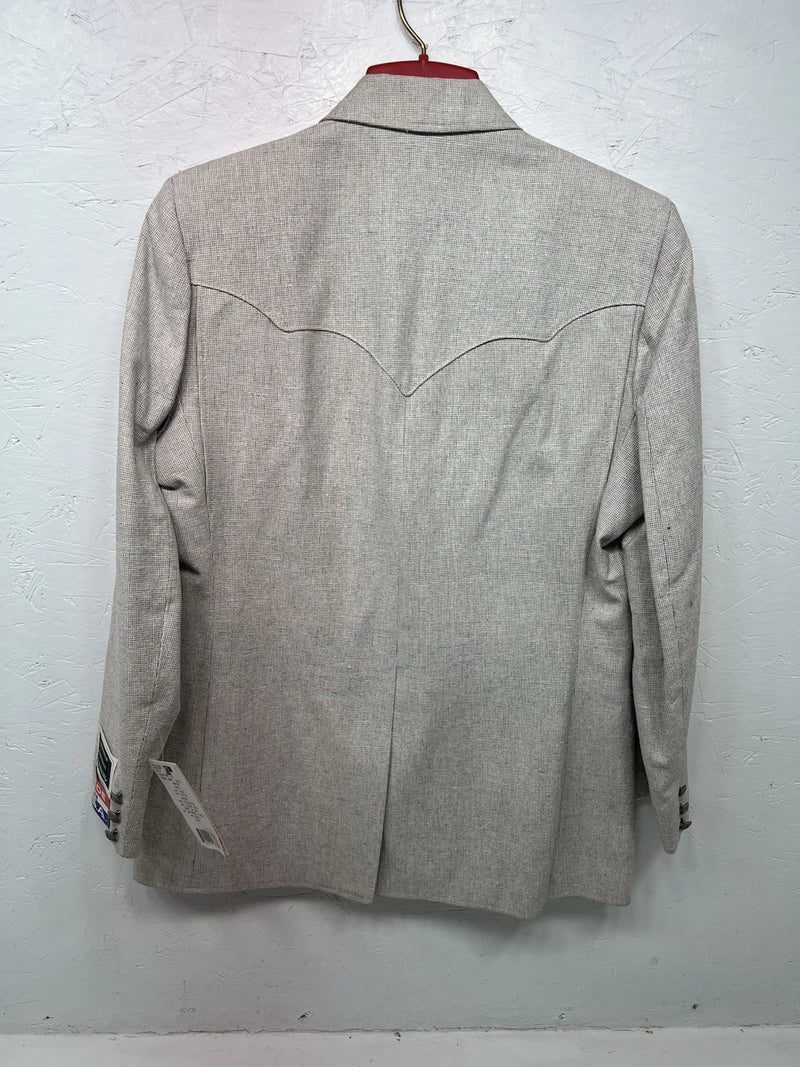 New Men’s Pioneer Wear White Suit Jacket 40 #12007 W-604